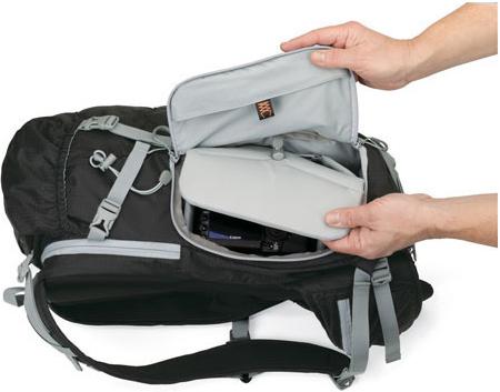 Image du produit Lowepro Photo Sport 200 AW Noir/Gris (Sac à dos photo)