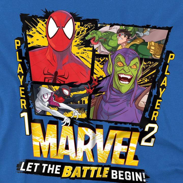 Produktbild Spiderman Let The Battle Begin TShirt (140)