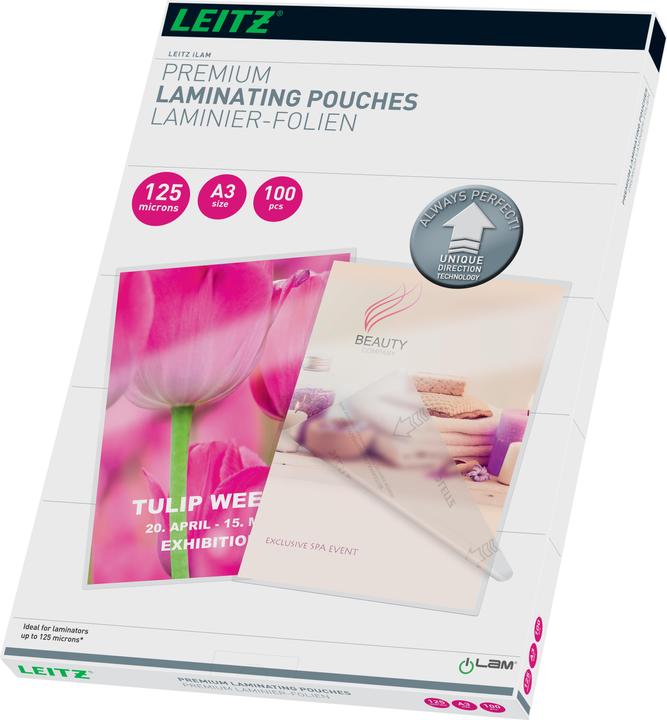 Produktbild Leitz Laminierfolie (A3, 100 Stück, 125 µm)