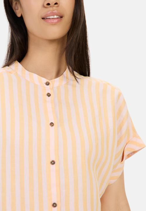 Immagine prodotto Camel Active Gestreifte Bluse aus Leinen-Lyocell-Mix (L)