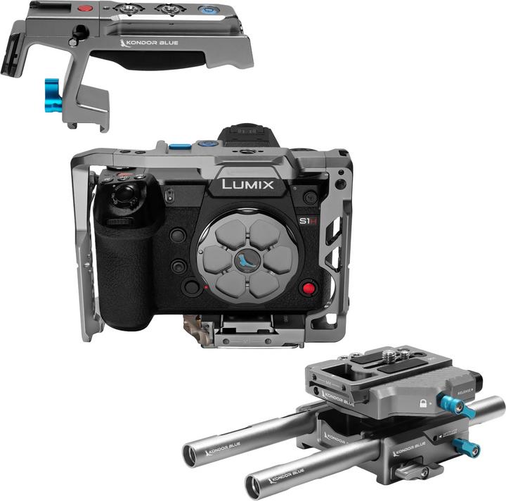 Produktbild Kondor Blue Panasonic Lumix S1H Base Rig MKII (S1/S1R/S1H) (Space Gray)