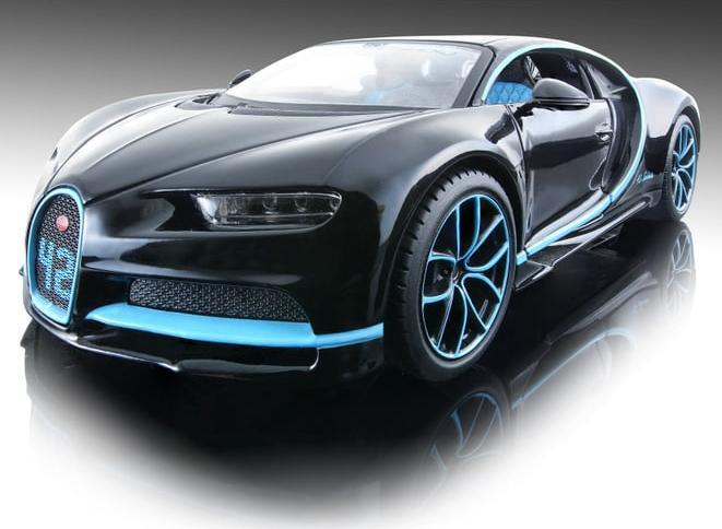 Actual product image Maisto Bugatti Chiron 42 second version 1:24