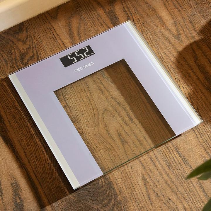 Immagine prodotto Cecotec Bilancia digitale da bagno Surface Precision 9100 Healthy Crystal Multicolore (180 kg)