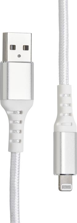 Fuj Tek Fuj:tech Lightning - USB-A -kaapeli,, valkoinen (2 m, USB 3.2 Gen 1)