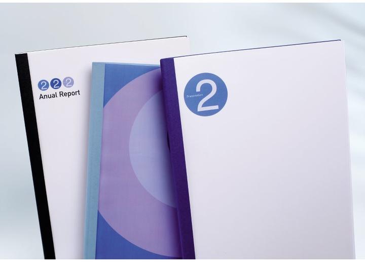 Produktbild GBC Thermobindemappen ThermaBind BusinessLine Leinen