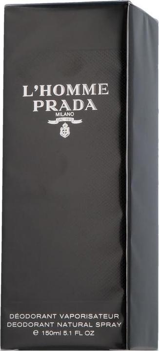 Actual product image Prada L'Homme Deodorant Spray (Spray, 150 ml)