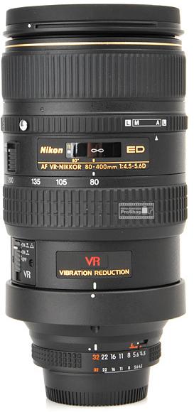 Immagine prodotto Nikon Obiettivo AF 80-400mm, f/4.5-5.6D ED VR AF- Importazione (Nikon F, Full-frame)