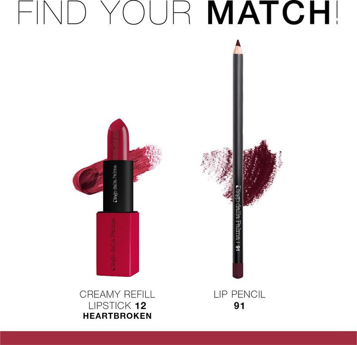Image du produit Diego dalla Palma The Lipstick Creamy Refill System 12 (12)
