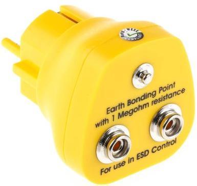Produktbild Rs Pro ESD Erdungsstecker 1M-Ohm (Statikschutz)