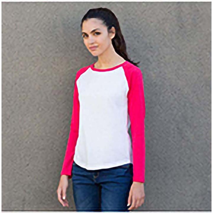 Immagine prodotto Skinni Fit Maglietta da baseball a maniche lunghe (XS)