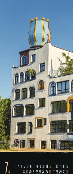 Produktbild Hundertwasser Architektur 2026 (28.5 x 69 cm, Harter Einband, Deutsch)