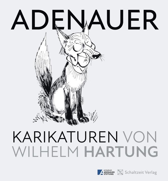 Produktbild Adenauer-Karikaturen (Deutsch, Walther Fekl, Ulrich Op de Hipt, Matthias Krüger, Wilhelm Hartung, 2023)