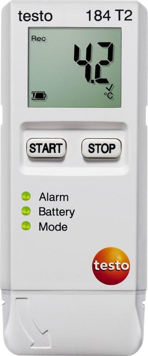 Produktbild Testo 184 T2 - Temperatur-Datenlogger für Transportüberwachung (Thermometer)
