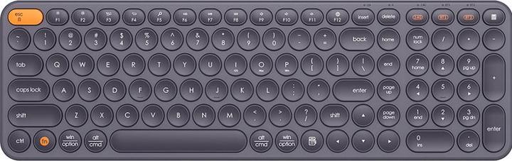 Actual product image Baseus Wireless Tri-Mode Keyboard K01B (Grey) (US, Wireless, Cable)