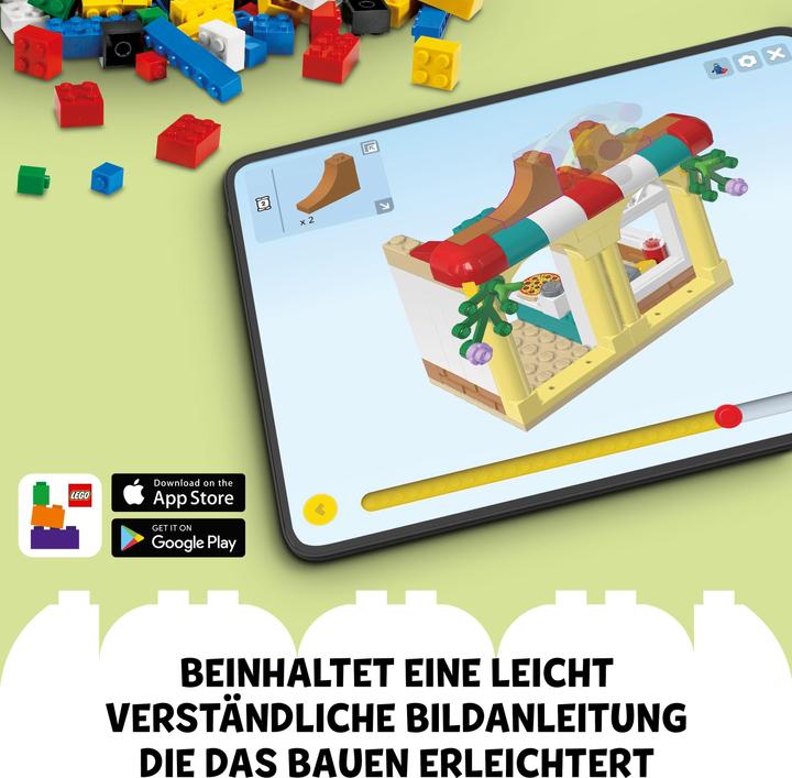 Produktbild LEGO Lightning McQueen und Mater in der Waschanlage (10996)