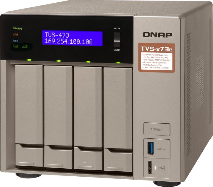 QNAP Turbo TVS-473e (0 TB)