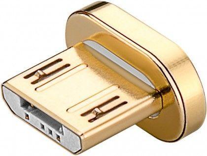 Actual product image Berrybase goobay Micro USB replacement plug for magnetic La (Micro USB, USB Type C)