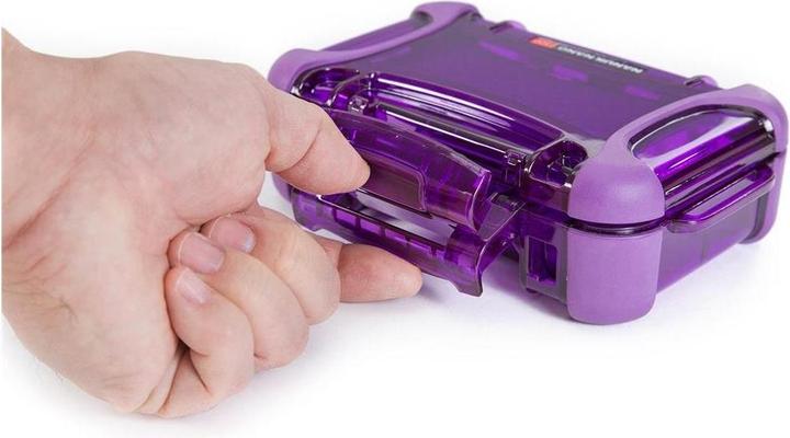 Actual product image Nanuk Outdoor Case Nano Case 320 Purple (Photo case, 1.25 l)