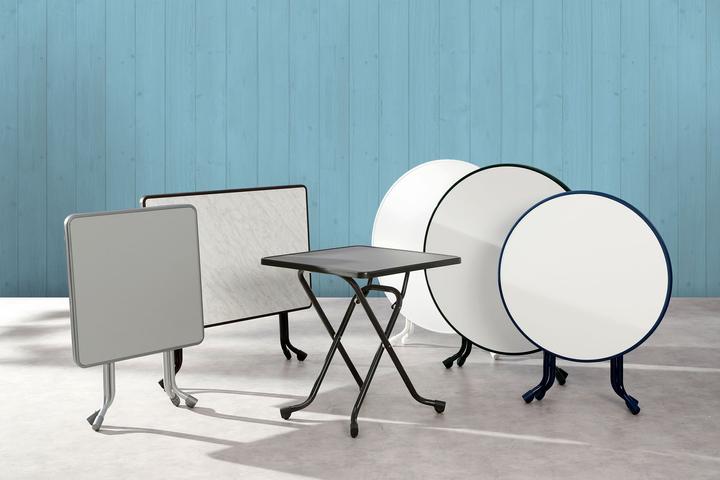 Produktbild Best Klapptisch Ø 80 H 70 cm anthrazit (80 cm)