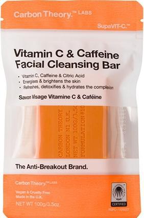 Produktbild Carbon Theory Facial Cleansing Soap Vitamin C & Caffeine (Facial Cleansing Bar) 100 g (Reinigungstücher)