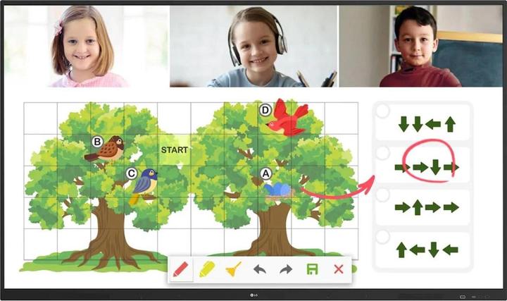 Produktbild LG Touch Display 75TR3DJ-B Multitouch (3840 x 2160 Pixel, 75")