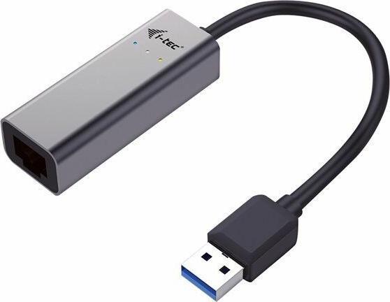 i-tec Adattatore USB 3.0 Metal Gigabit Ethernet - Adattatore di rete (Connettore USB 3.0 standard A, RJ45 Gigabit Ethernet (1x))