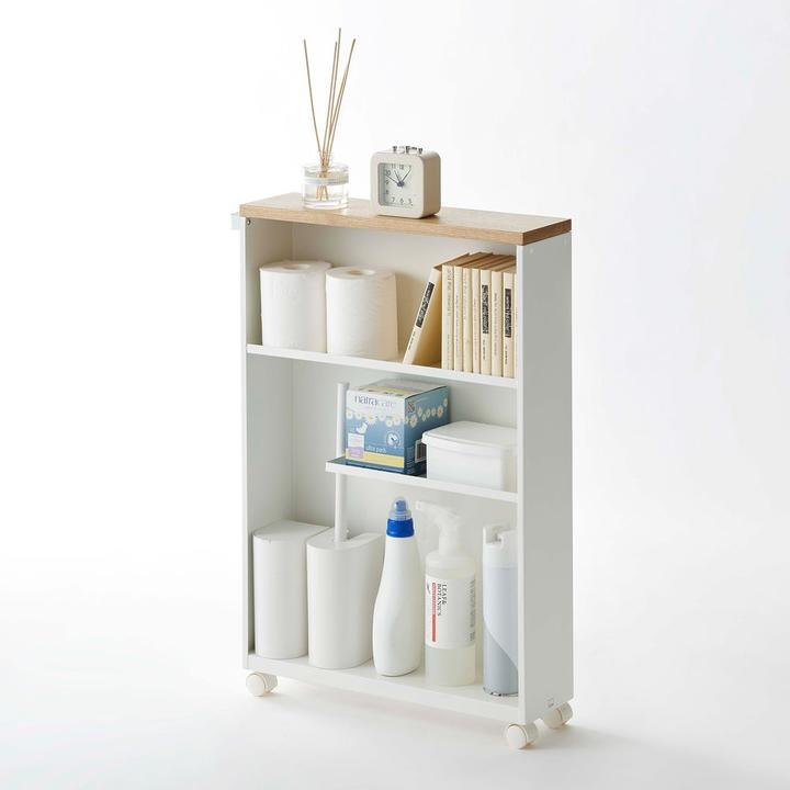 Image du produit Yamazaki Chariot de rangement semi-fermé TOWER