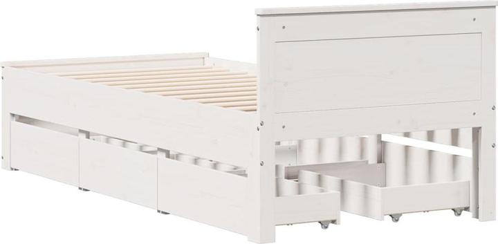 Produktbild VidaXL Bett ohne Matratze mit Kopfteil (90 x 190 cm)