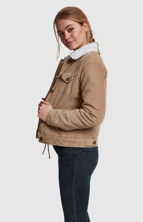 Actual product image Urban Classics Ladies Sherpa Corduroy Jacket (L)