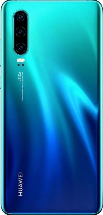 Image du produit Huawei refreshed P30 Blue 128GB (128 Go, Bleu, 6.10", 40 Mpx)