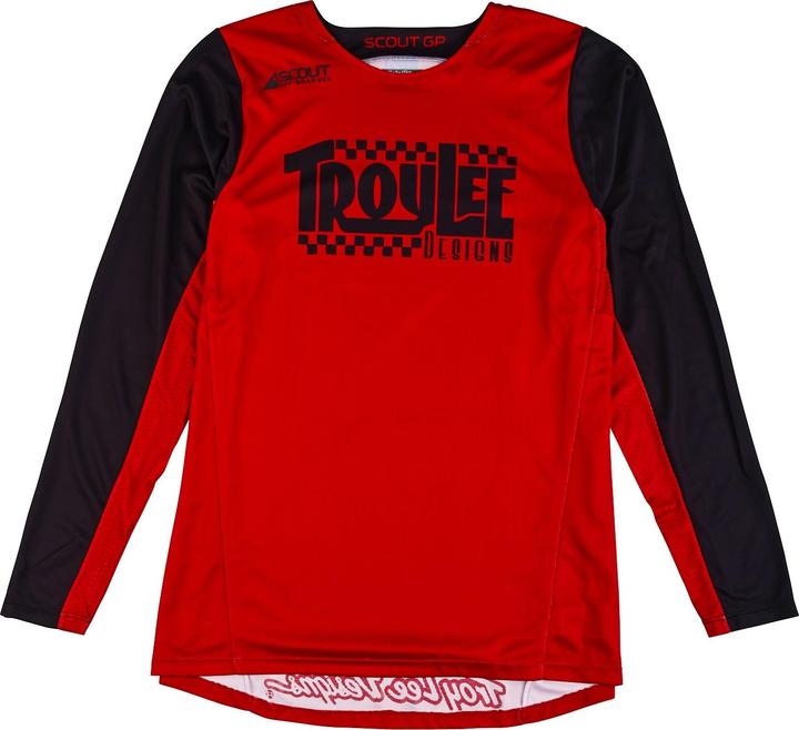 Troy Lee Designs Scout GP Jersey, Big Lee, black/burnt orange, L (L)