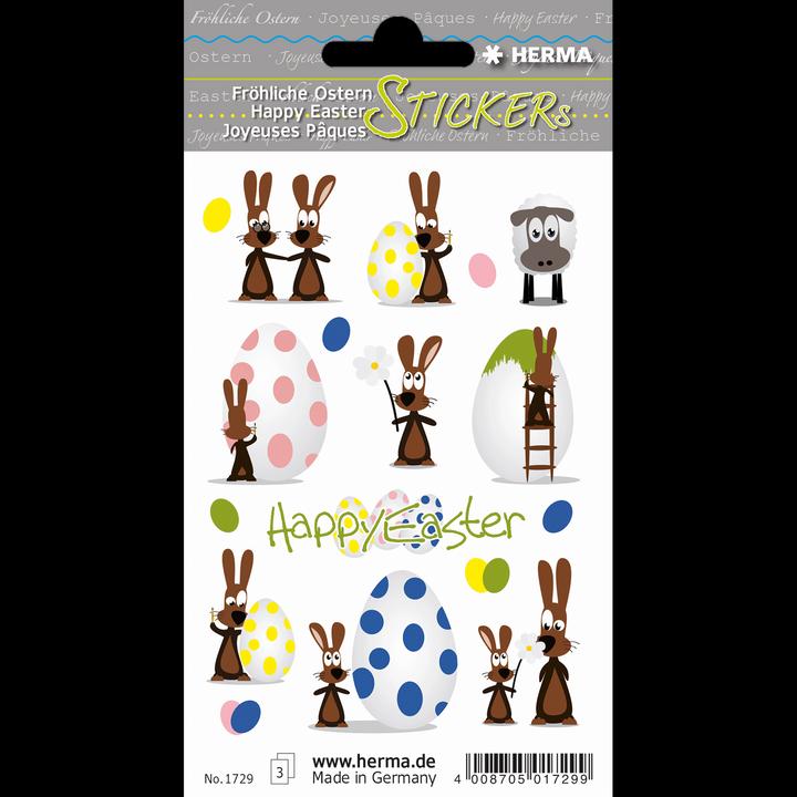 Produktbild HERMA Sticker Ostern (3 x, 9 x 16 cm)