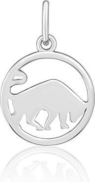 JVD Silver pendant of the Taurus sign SVLP1080X6100BY