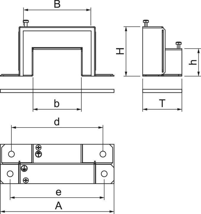 Produktbild OBO Bettermann OBO BSKM-RE 0711 ReduzierstÃ¼ck fÃ¼r Wand- und Deckenmontage 70x110 (4 cm)