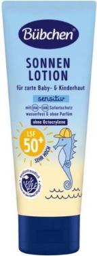 Produktbild Swiffer Bubchen, Sensitiv, Bräunungsmilch für empfindliche Haut SPF50+, 100 ml (Sonnenlotion, SPF 50+, 100 ml)