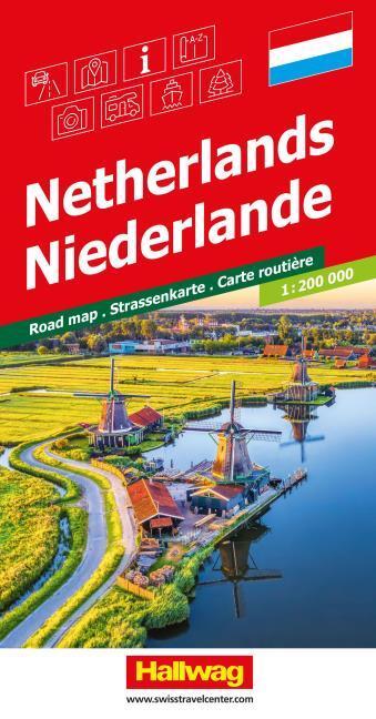 Strassenkarte 382830998 Niederlande (Dis/BT) 1:200'000