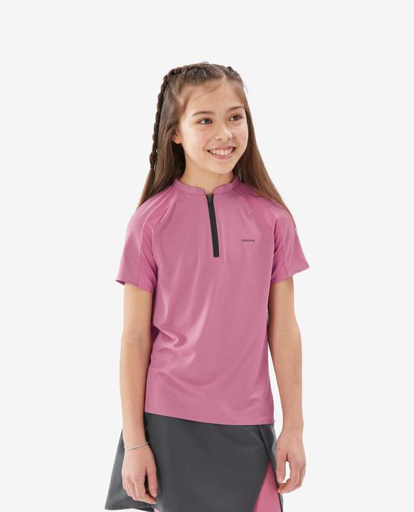 Quechua T-Shirt Kinder Gr. 122–170 Wandern - MH900 rosa