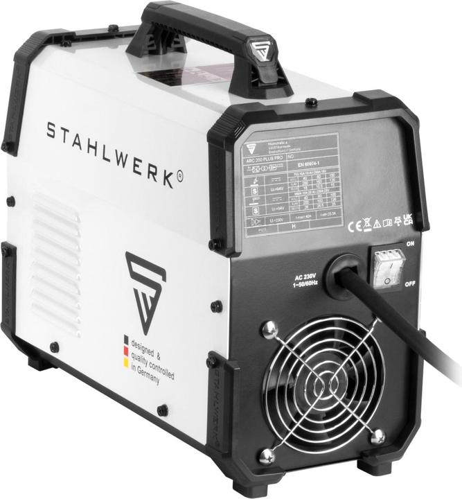 Actual product image Stahlwerk Electrode welding machine ARC 200 Puls Pro fully equipped