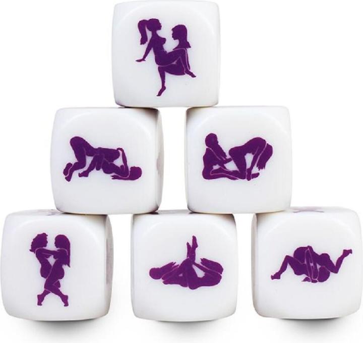 Productafbeelding Secret play Secretplay Dobbelsteen Kamasutra Lesbisch 25mm (Dobbelspelletjes)