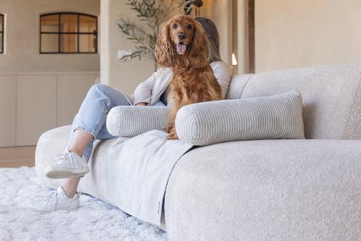 Produktbild Designed by Lotte Couchkissen Ribbed (Hund)