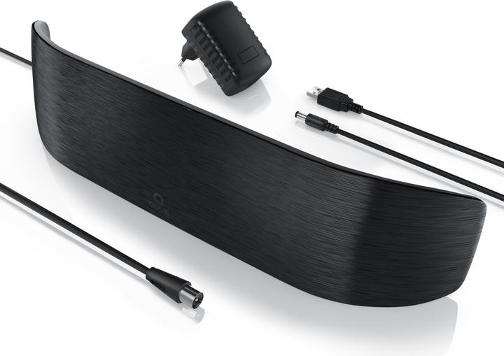 Actual product image Aplic DVB-T2, indoor antenna, digital active HD indoor antenna with power supply unit (Indoor antenna, 28 dB, DVB-T / -T2)