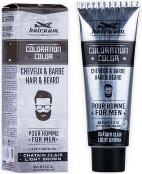 Immagine prodotto Hairgum Colore dei capelli e della barba 5.1 (5.1 Marrone chiaro)