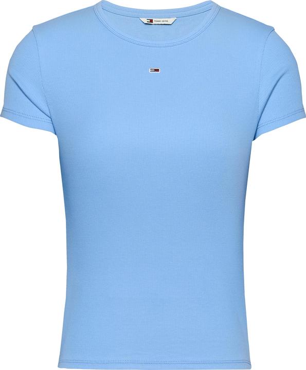 Tommy Jeans Tjw Slim Essential Rib Ss Ext (S)