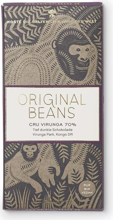Actual product image Original Beans Cru Virunga 70% (70 g)