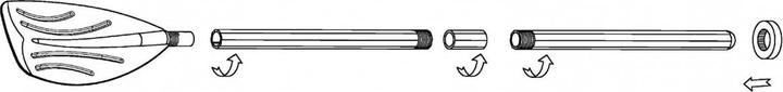 Produktbild Intex Boot-Paddel (122 cm, 3-piece)