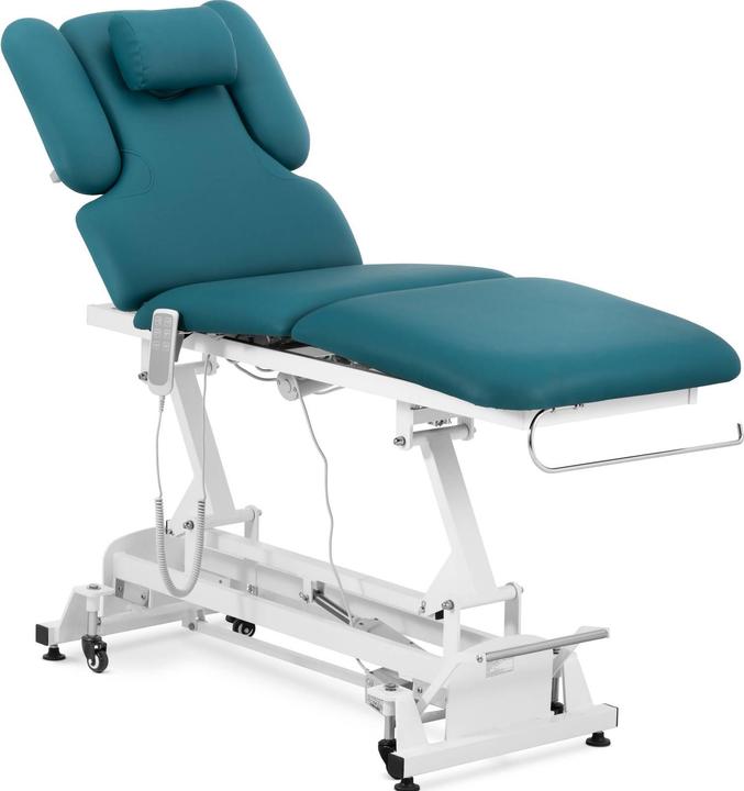 Produktbild Physa Massageliege elektrisch Massagebank Therapieliege Massagetisch 250 kg Dunkelblau