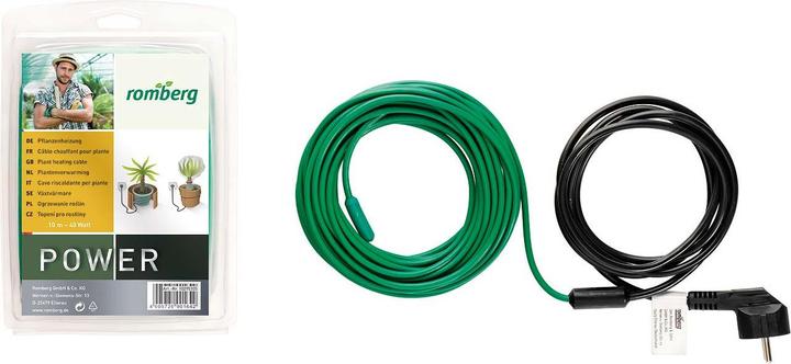 Produktbild Romberg Pflanzenheizung L 10 m (8 m heizbar), 40 Watt