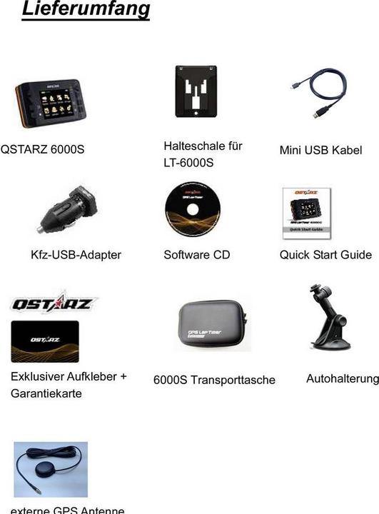 Actual product image Qstarz Lt-6000s