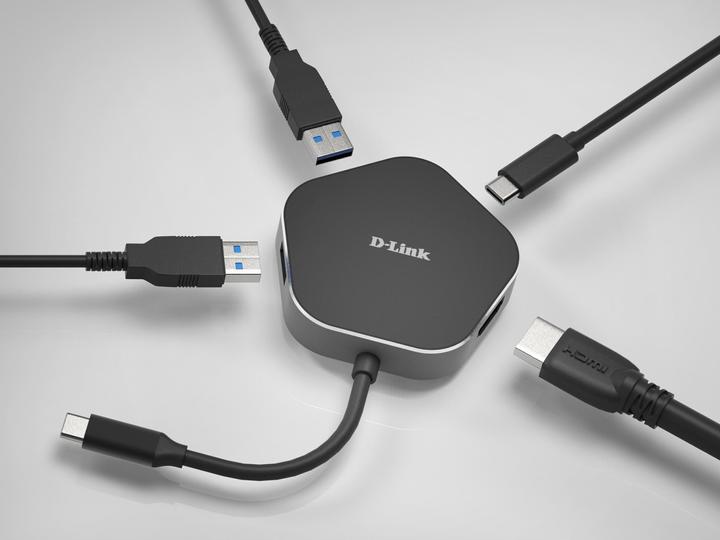 Actual product image D-Link DUB-M420 (USB-C, 4 Ports)