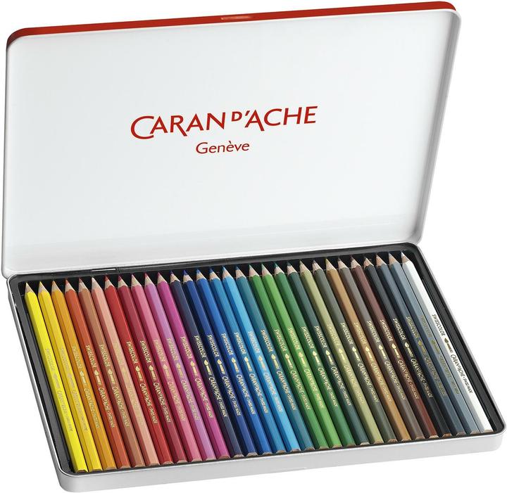Image du produit Caran d'Ache Crayons de couleur SWISSCOLOR 30 (Multicolore, 30 x)